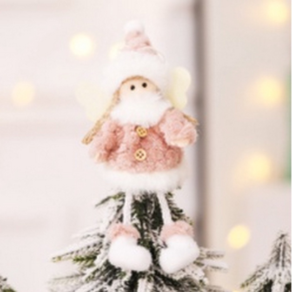 XX011 – Gantungan Pohon Natal Christmas Tree Ornament Decoration Boneka Rusa Santa Angel
