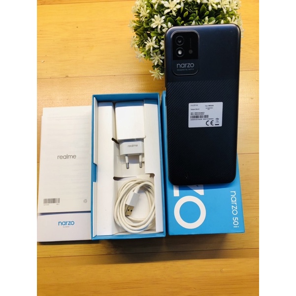 Realme Narzo 50i 4/64 GB Ex Resmi realme Indonesia Original Second Bekas Seken