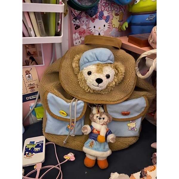 Sera 2022 Baru Disney Star Delu Duffy Bear Lingna Belle Tas Sekolah Lucu Mewah Ransel Liontin Tas