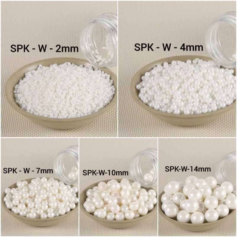 SPK-W 2mm 4mm 7mm 10mm 14mm sprinkle sugar beads