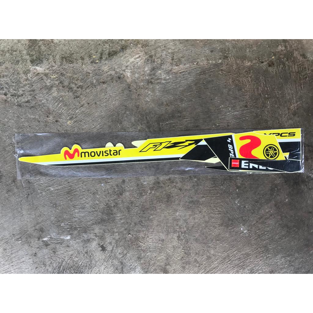 STRIPING FIZ R MOVISTAR KUNING HITAM