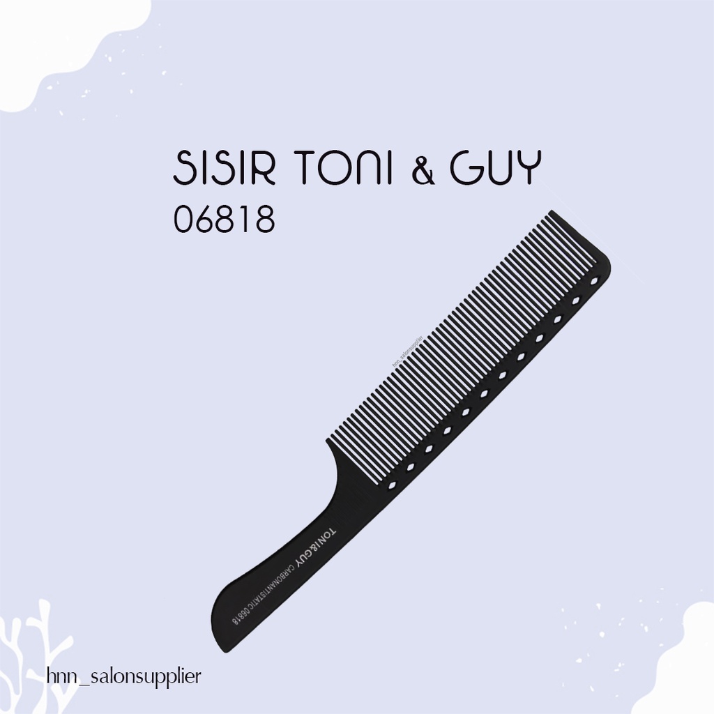 Sisir Potong Rambut Salon Barber Toni and Guy 06818 Professional Quality