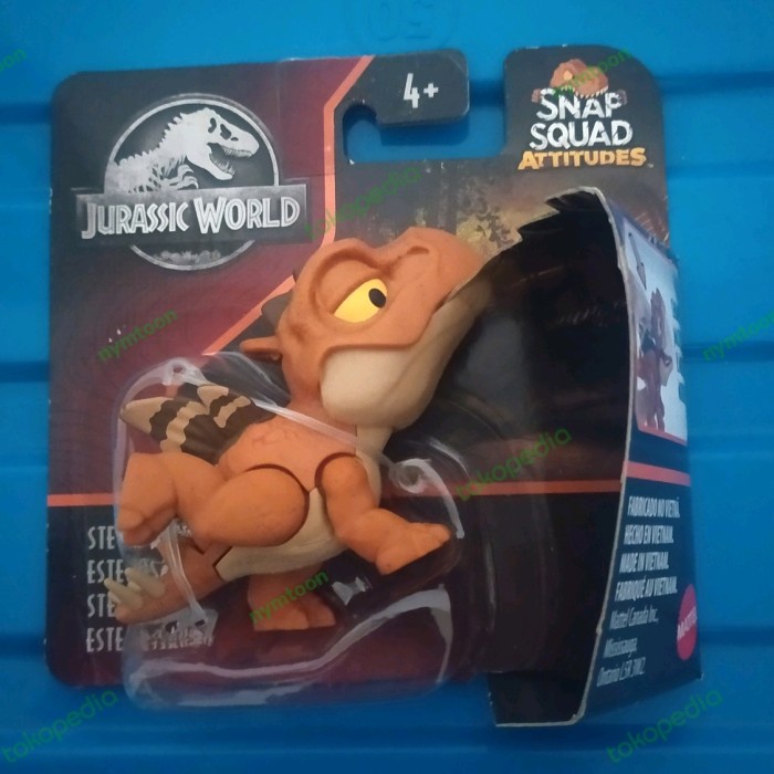 snap squad attitudes wave 12 Stegosaurus orange