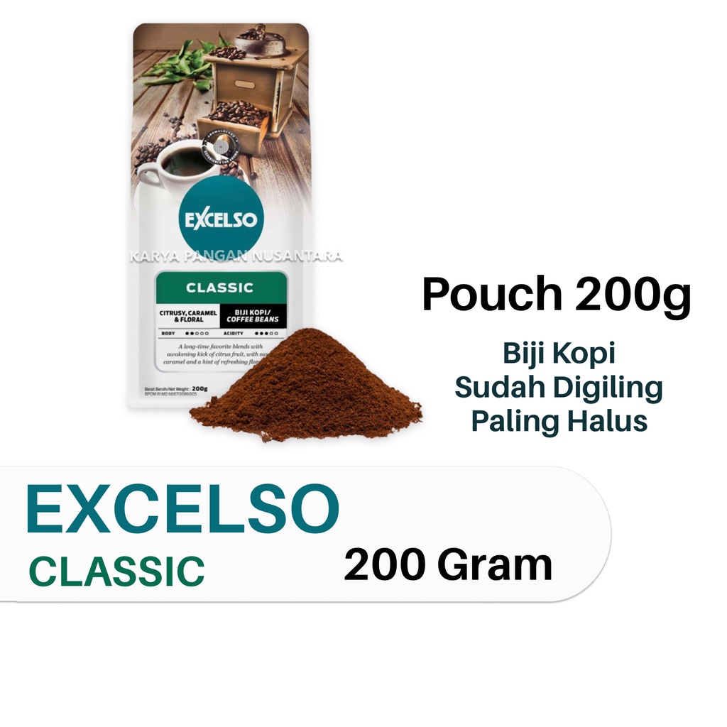 Jual Kopi Excelso Classic Kopi Classic Excelso Coffee Gr Shopee