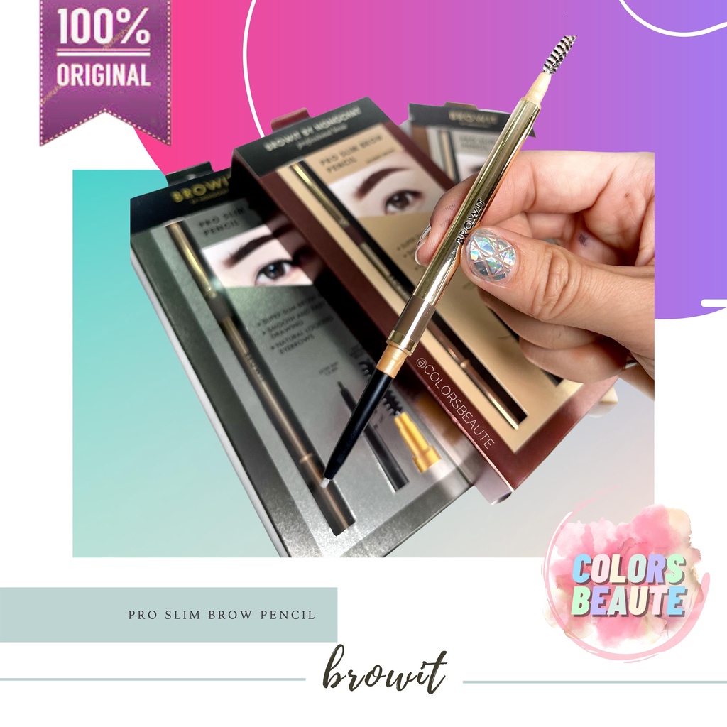 BROWIT By NONGCHAT PRO SLIM BROW / PENSIL ALIS