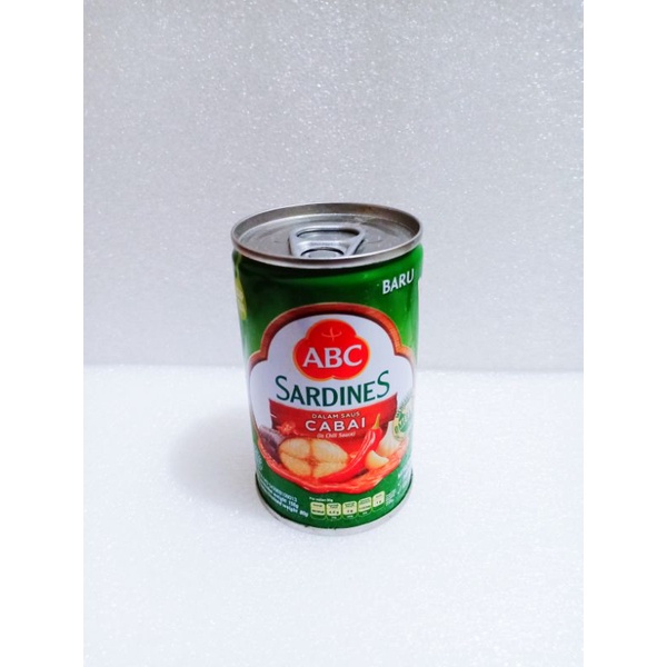 

Sardines ABC dalam Saus Cabai 155gr