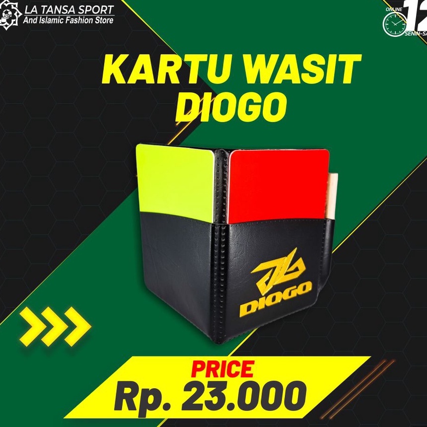 JUAL KARTU WASIT DIOGO LENGKAP