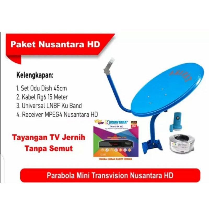 Paket Nusantara HD (Include_Instalasi)
