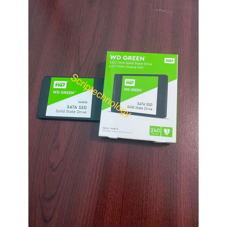 SSD WD Green 120GB 240GB 480GB 1TB SATA 3 2.5 inch