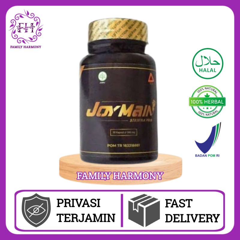 Joymain Original Suplemen Kesehatan Peningkat Vitalitas Stamina Pria