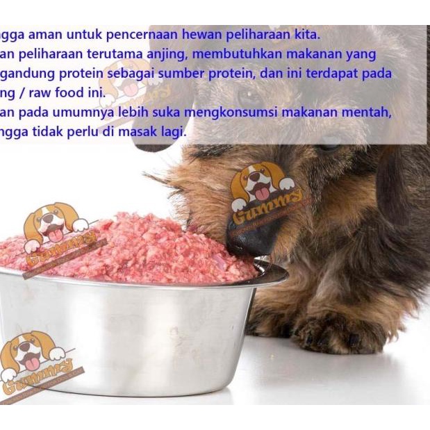 PAKET 7Kg-RAWFOOD-RAW FOOD ayam giling halus