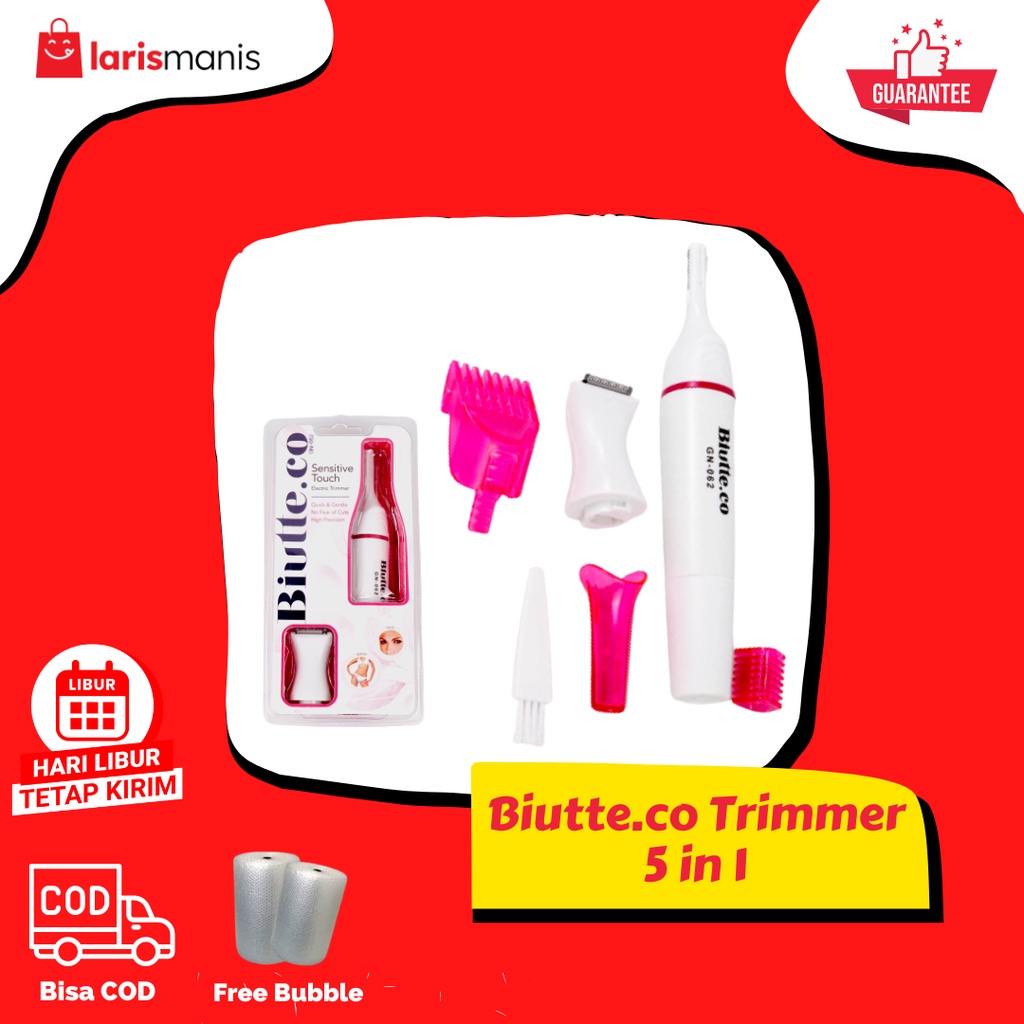 BIUTTE.CO Alat Cukur Bulu Tubuh Wanita trimmer Elektrik Serbaguna Pencukur Bulu Tubuh Elektrik Trimmer Shaver Alis Ketiak Kemaluan Hidung Alat Kecantikan Pria Wanita Pencukur Bulu Kemaluan  Bulu Ketiak Bulu Alis Trimmer Cukur