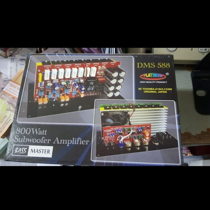 Power Amplifier Kit Subwoofer Subwofer Dms588 Dms-588 800Watt 800W