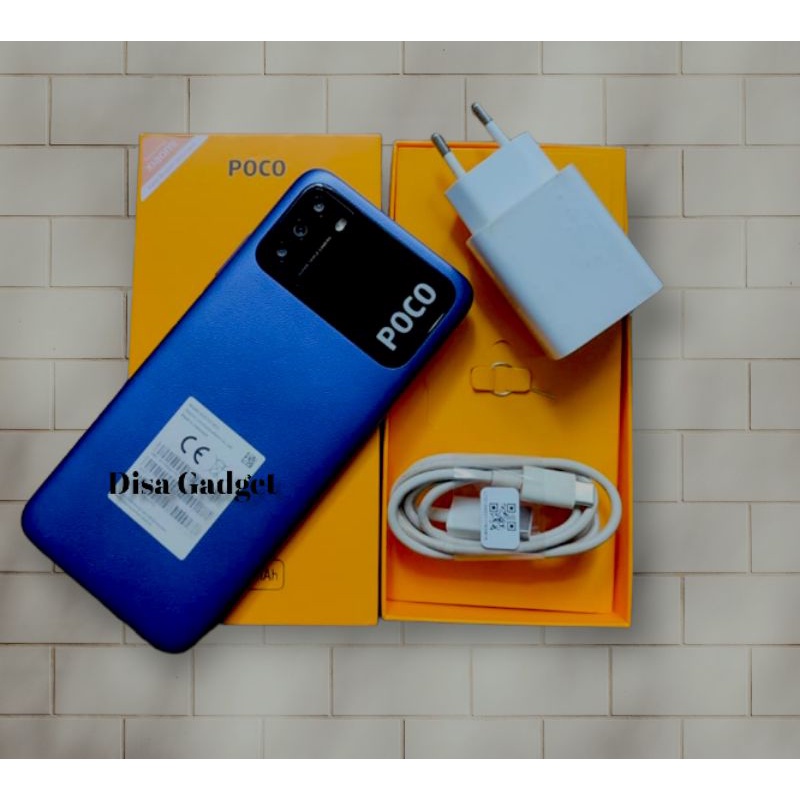 XIAOMI POCO M3 RAM 4/64 FULLSET SECOND ORIGINAL