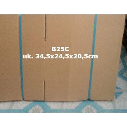 

(B25.C) Kardus - 34,5 x 24,5 x 20,5 Karton Box Boks Polos - isi 25pcs