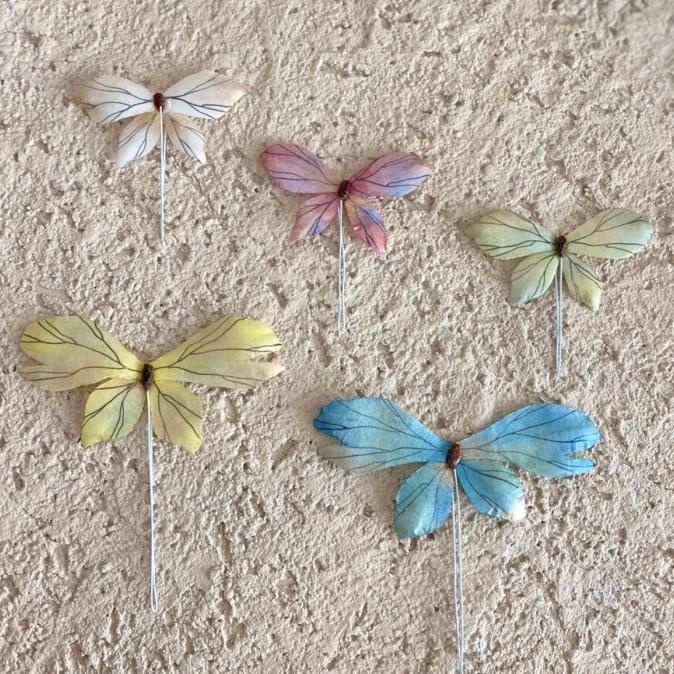 

Wafer Paper Butterflies - Bundle 5pcs
