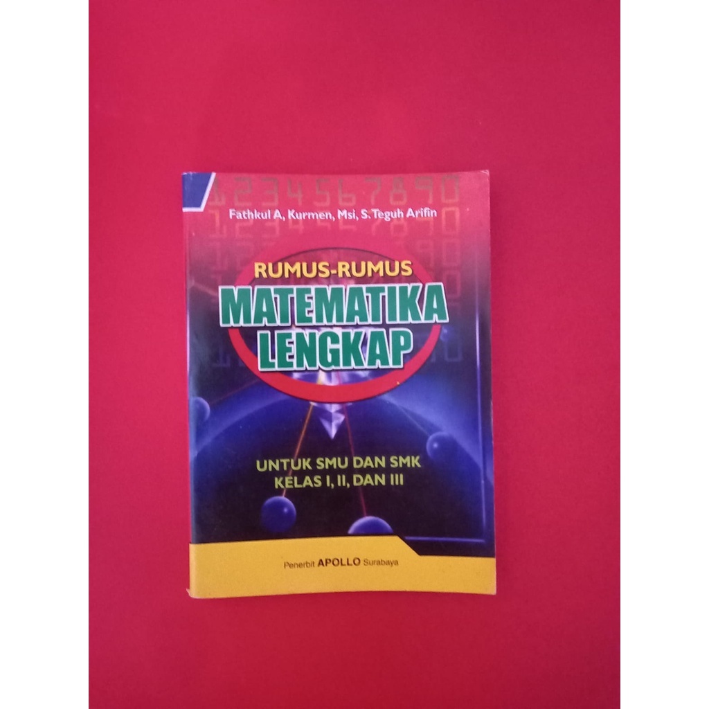 Rumus Matematika Lengkap SMU