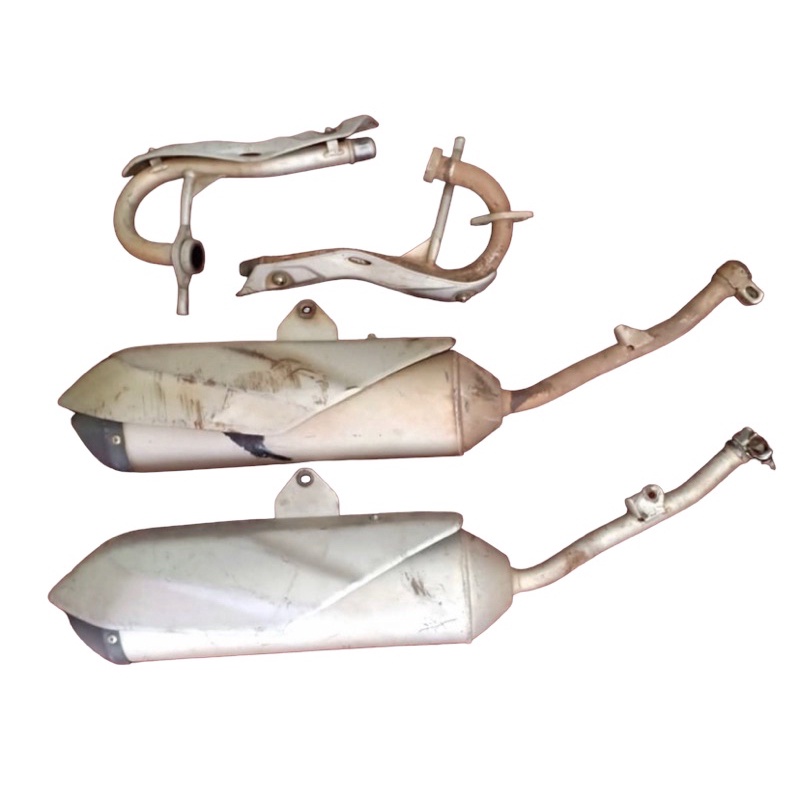 KNALPOT ORIGINAL KLX BF COPOTAN MOTOR