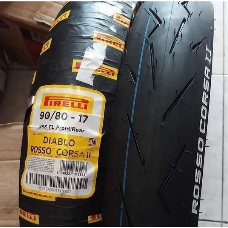 BAN FIRELLI DIABLO ROSSO 2 90/80 17 TUBLESS