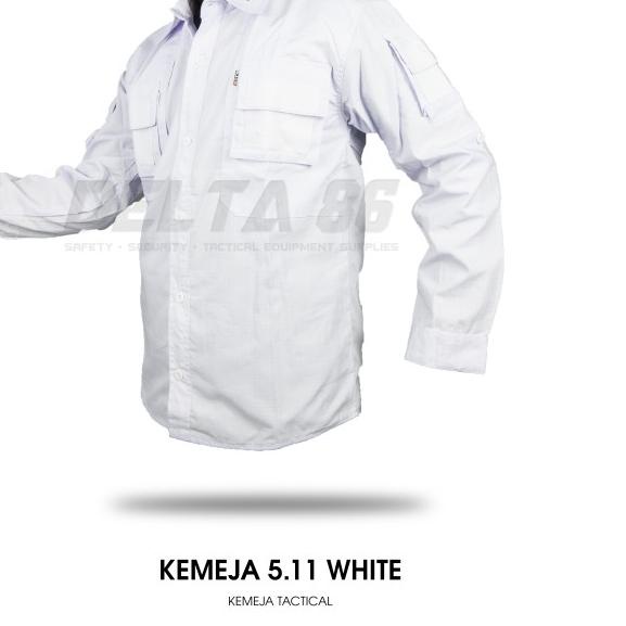 Kemeja Tactical 5.11 Kemeja 511 - Putih, S