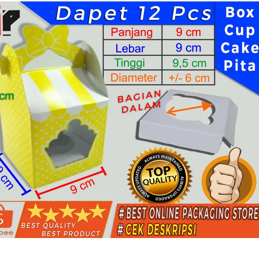 

Garansi Terbaik DUS PITA / BOX PITA / DUS CUPCAKE PITA ( KUNING ) TERMURAH