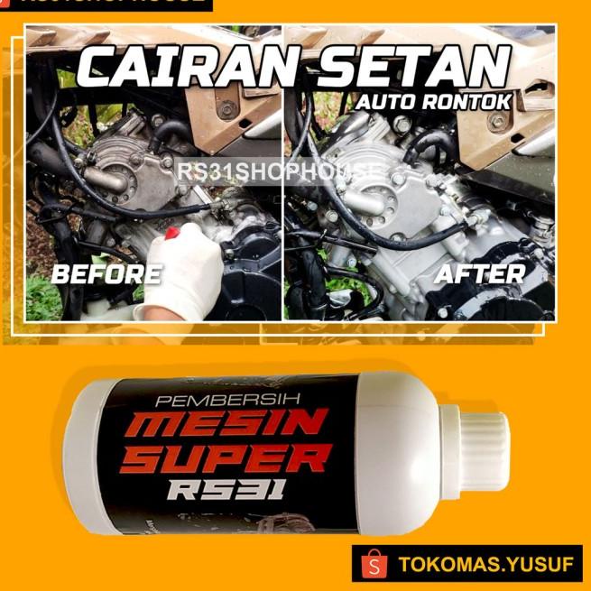 Pembersih Mesin Super RS31 | Penghilang Kerak Mobil, Pembersih Karat