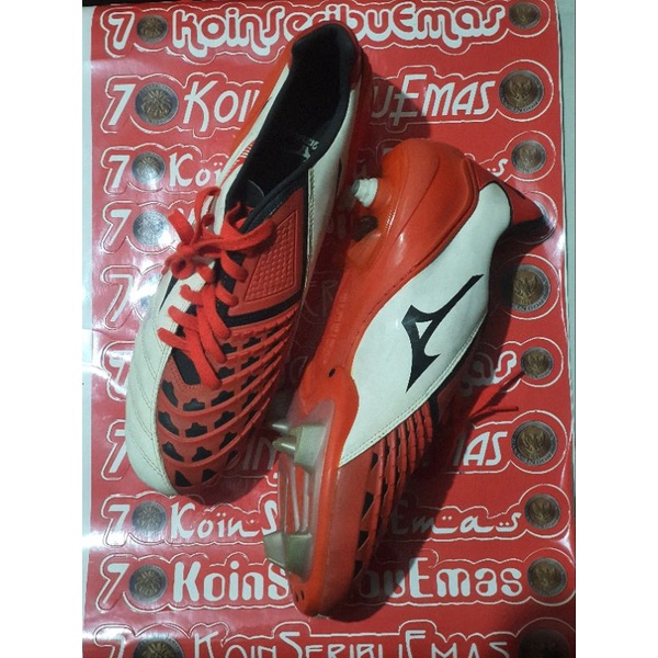 Sepatu Bola ORIGINAL MIZUNO IGNITUS WAVE FG Size EU 44 // 28,5 cm ... PLAYER ISSUE untuk Pemain Timn