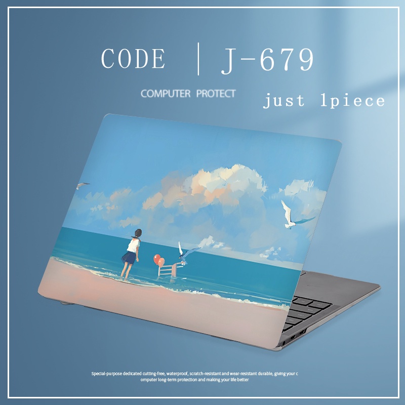 1pc Universal Custom Pola COD Stiker Cover Laptop Untuk ASUS VivoBook 4000u5100 Adolbook13 Adol14 A516 A409 M409 Skins Painting Notebook Stickers