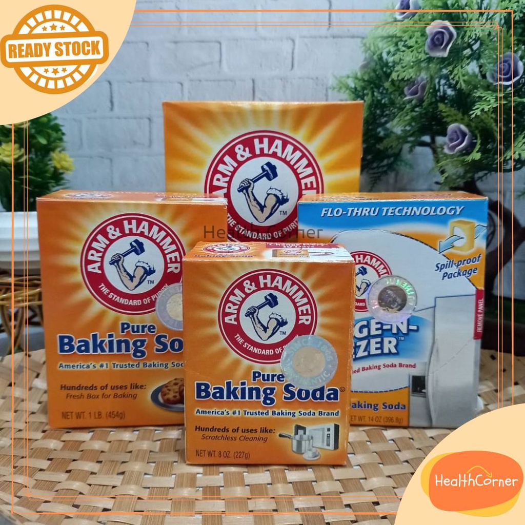 

ARM & HAMMER Baking Soda - Mengembangkan Adonan Kue 907GR - Membersihkan noda dan menghilangkan bau tidak sedap