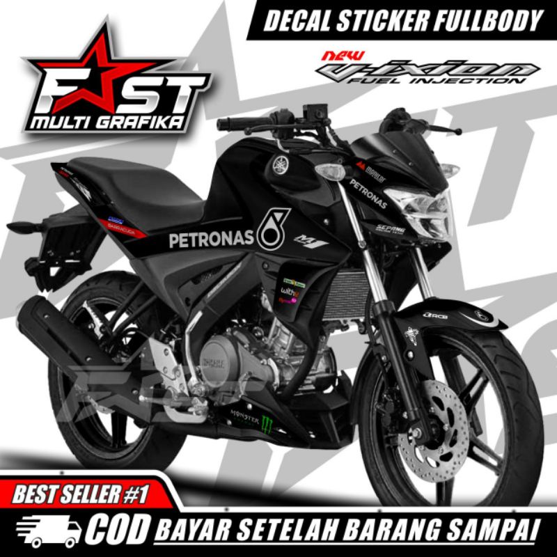 Yamaha Vixion R Decal Stiker Yamaha Vixion R Petronas