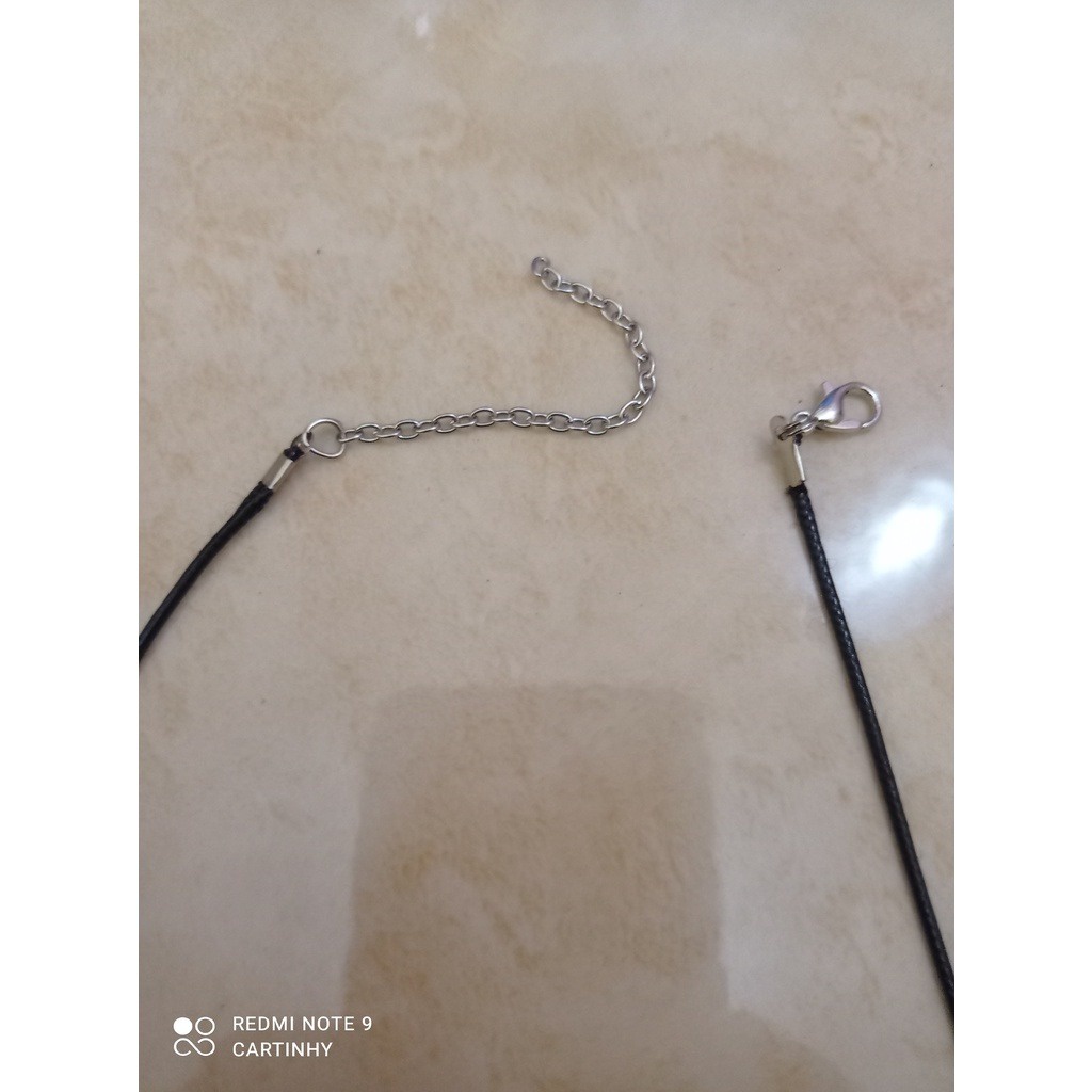 Kalung tali gelang waterproof necklace pria wanita