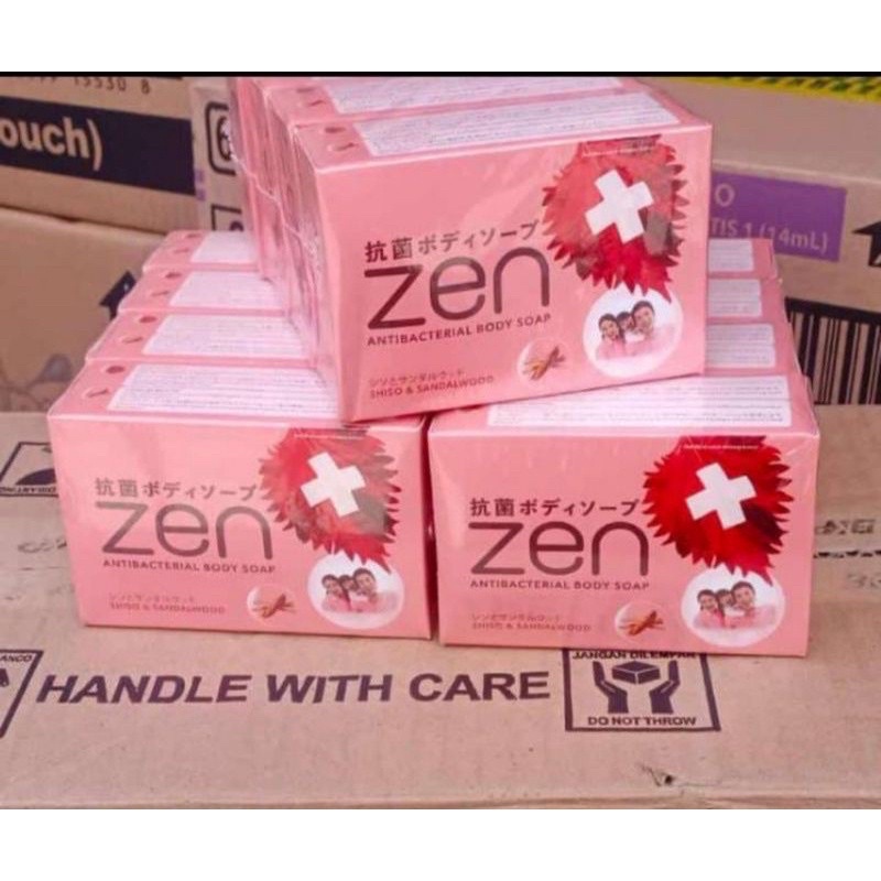 (Paket isi 4) Sabun batang Zen bar soap 70gr banded isi 4pcs