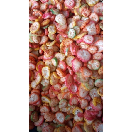 

krupuk kancing kemasan 250 gr