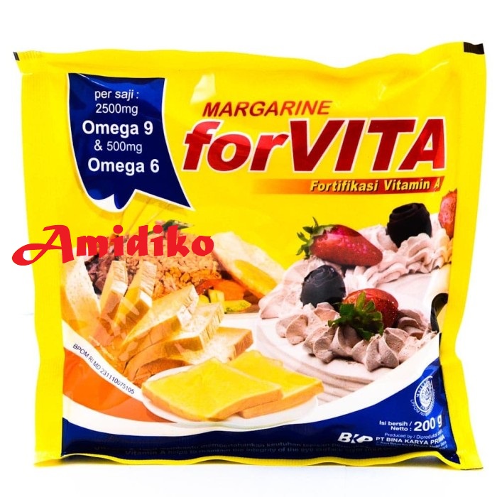 

Margarine Forvita 200gr Margarin Mentega 200 gr