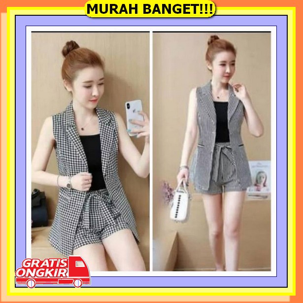 Moana Set By Anty Setelan Wanita Tunik Oversize Bahan Beluci Print Premium Ld -/+150 Motif Bunga + S