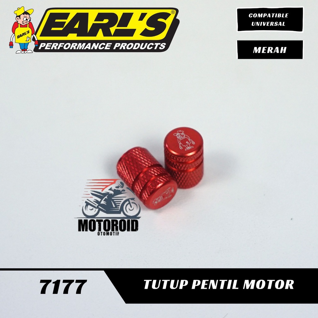 TUTUP PENTIL EARLS FULL CNC COVER TUBLES UNIVERSAL MOTOR MOBIL