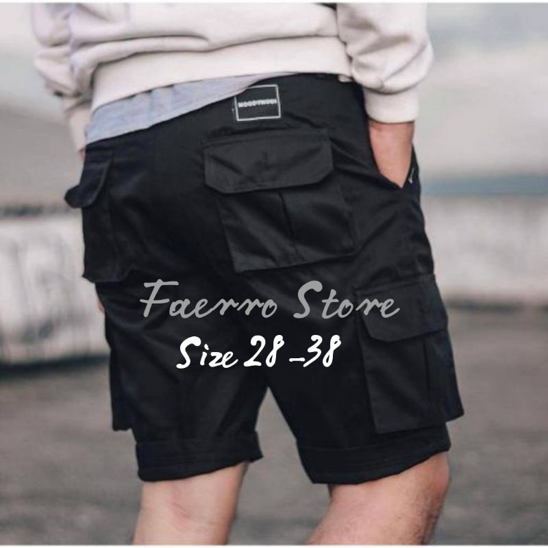 CELANA CARGO PENDEK PRIA MURAH MERIAH SIZE 28-38