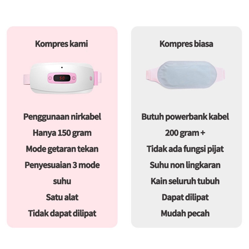 (Harga Khusus)BENBO Sabuk pijat panas/ Sabuk pijat getar listrik/ sabuk pijat panas/ Pijat pinggang/ Pijat sabuk dapat diatur