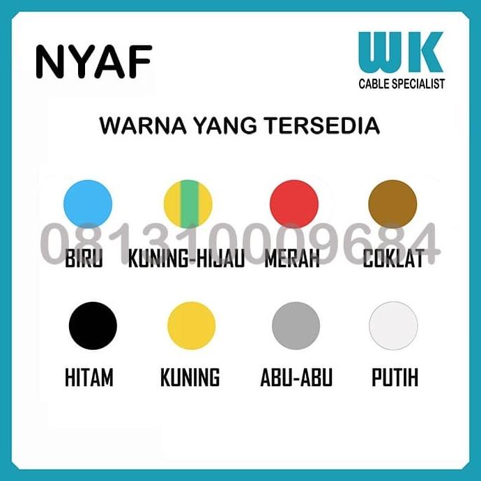 Kabel JEMBO NYAF 1.5 mm