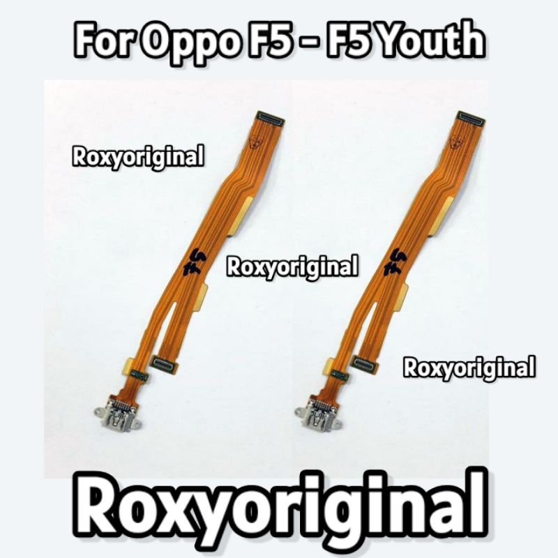 Flexibel Flexible Con TC Konektor Conektor Charger Oppo F5 / F5 YOUTH