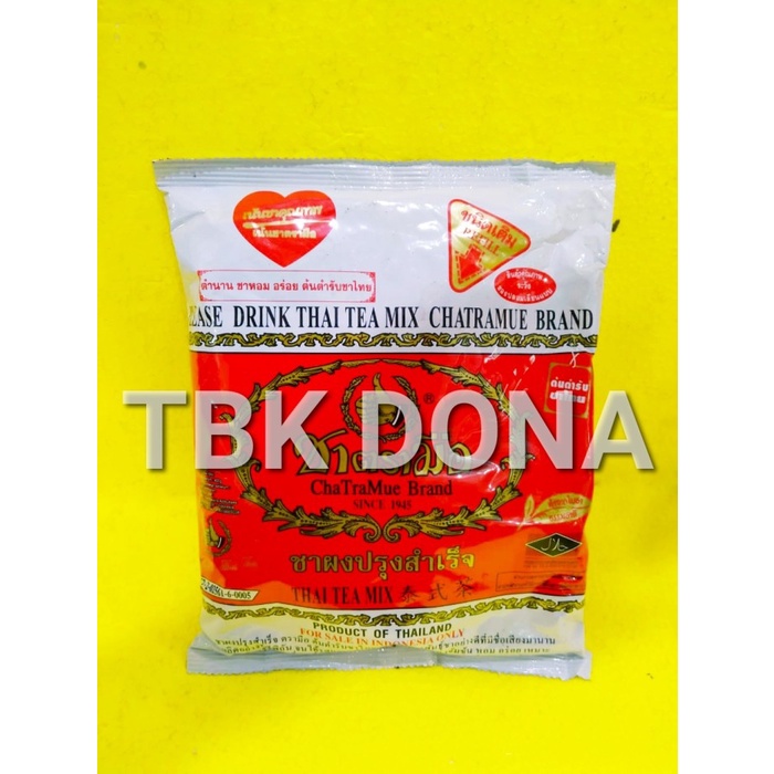 

THAI TEA MIX / BLACK TEA - CHATRAMUE BRAND (TEH THAILAND ORIGINAL)