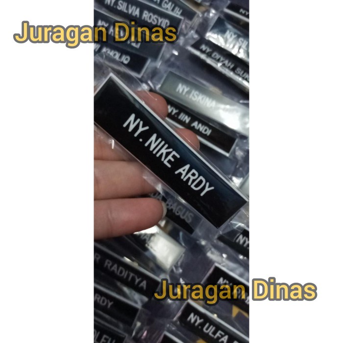 Id Tag Papan Nama DadaPdhName Tag BhayangkariPersitJalasenastri Acrylic