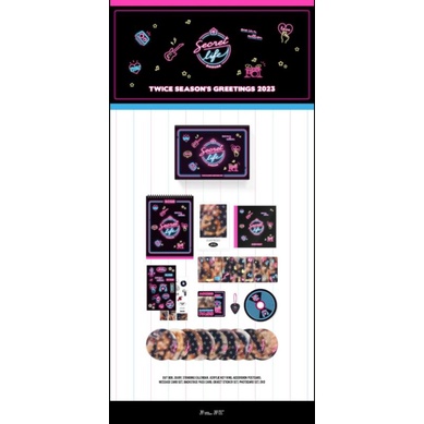 TWICE SEASON GREETING SG 2023 NEW SEALED