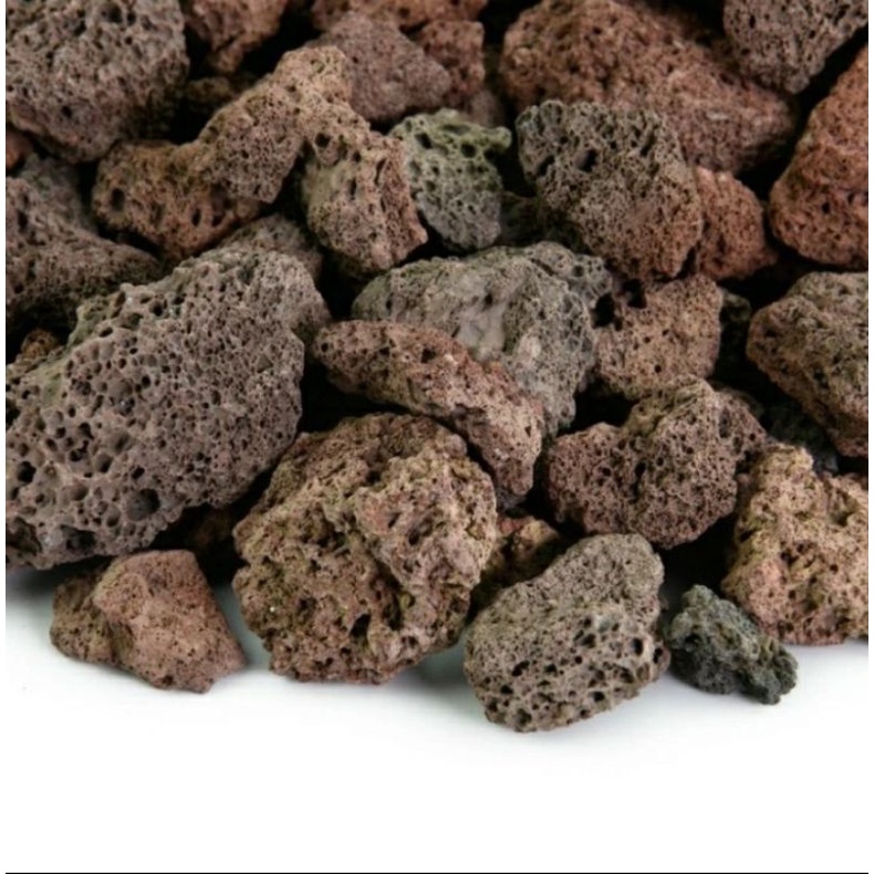 LAVA ROCK 1KG BATU LAVA MEDIA FILTER AQUARIUM