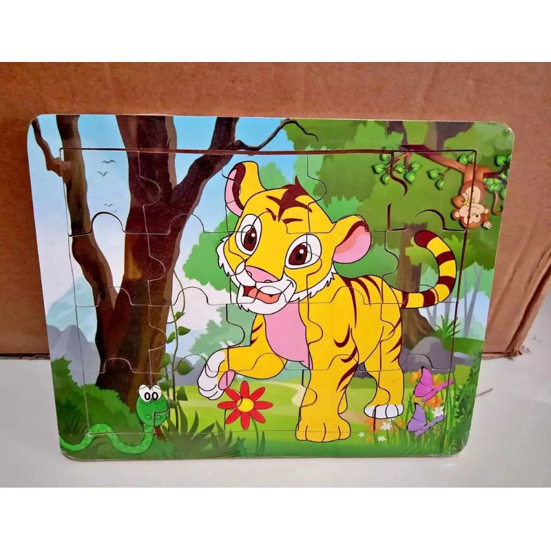 Mainan Puzzle Macan