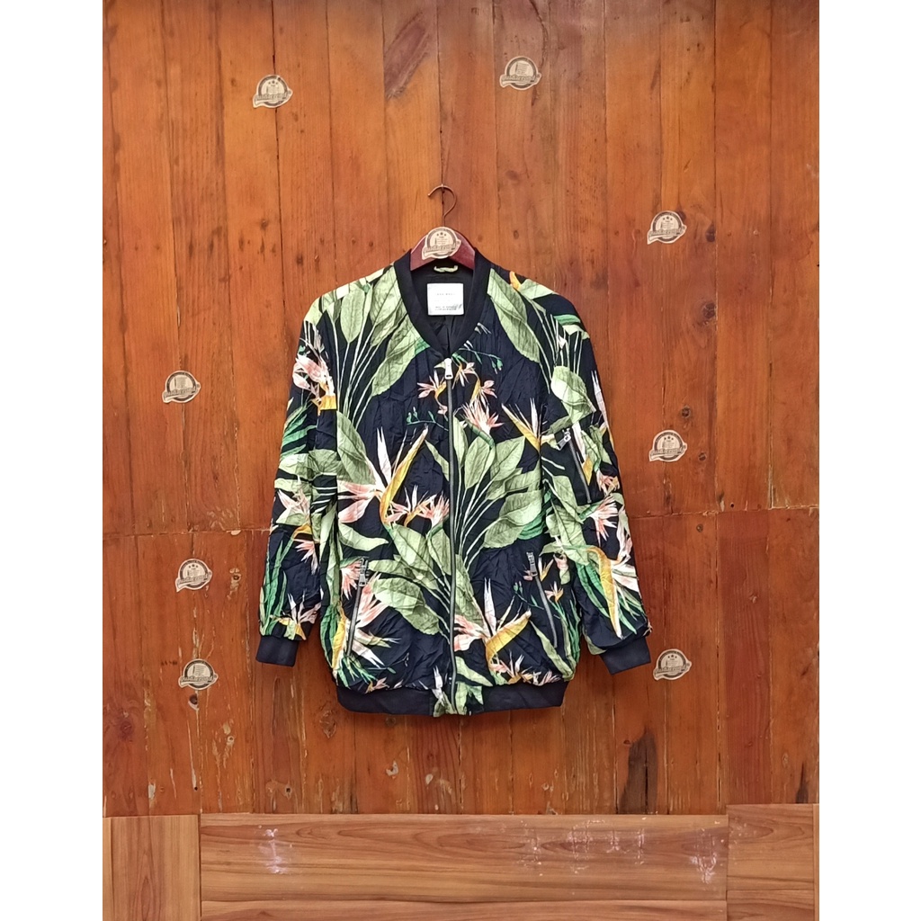 Jacket Zara basic Bomber Original second