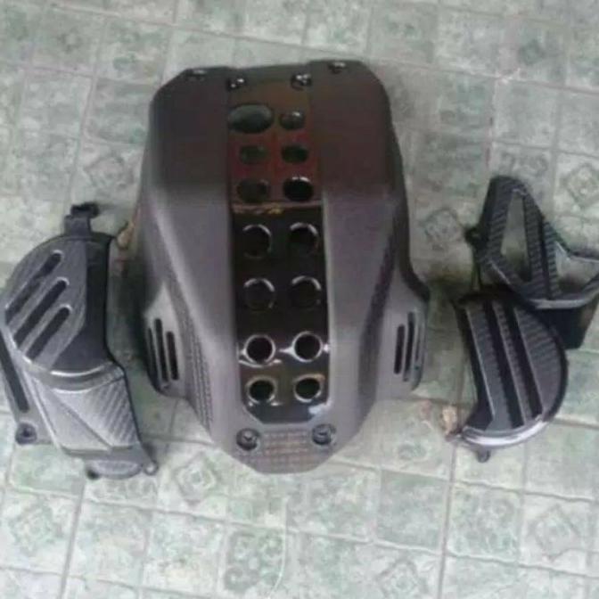 cover engine crf 150 plus tutup blok crf / pelindung mesin crf TERLARIS TERPERCAYA ORIGINAL