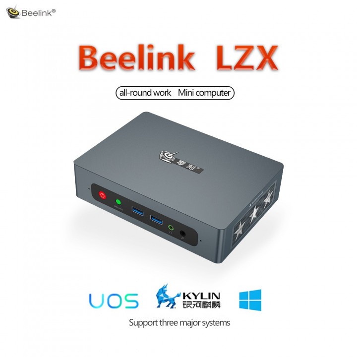 BEELINK LZX Mini PC - RAM 8GB SSD 256GB - Preinstall Windows 10