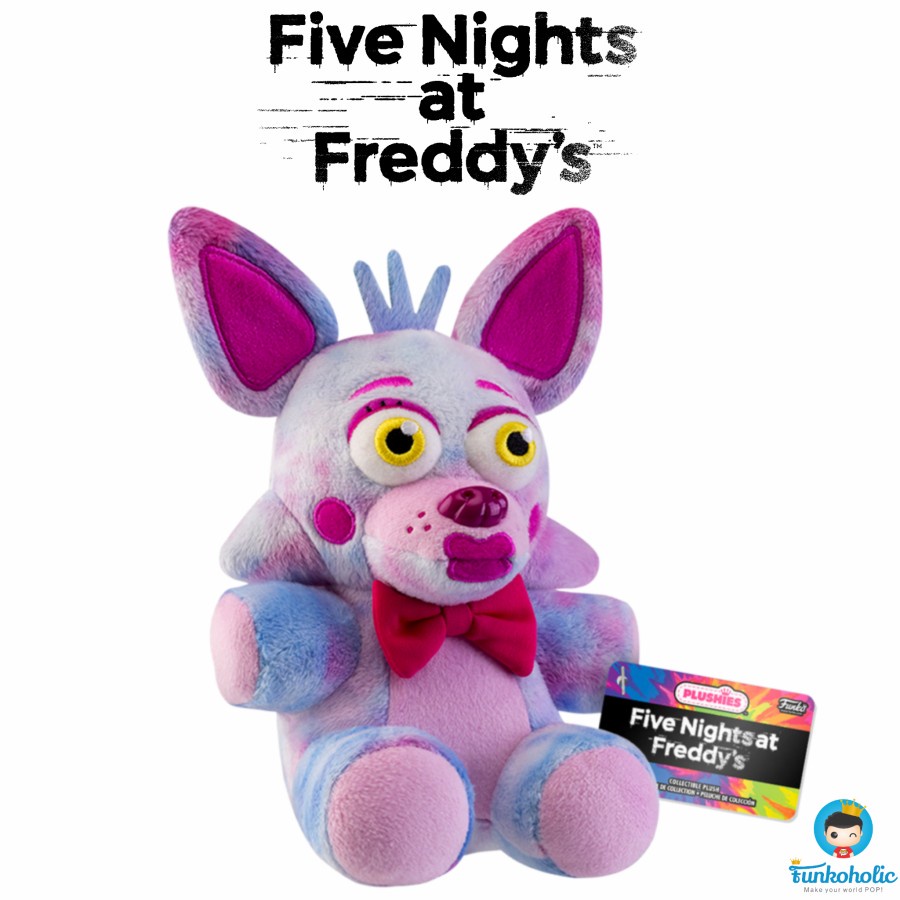 Funko Plushies Games Five Nights at Freddy's (FNAF) - Tie-Dye Funtime Foxy Plush