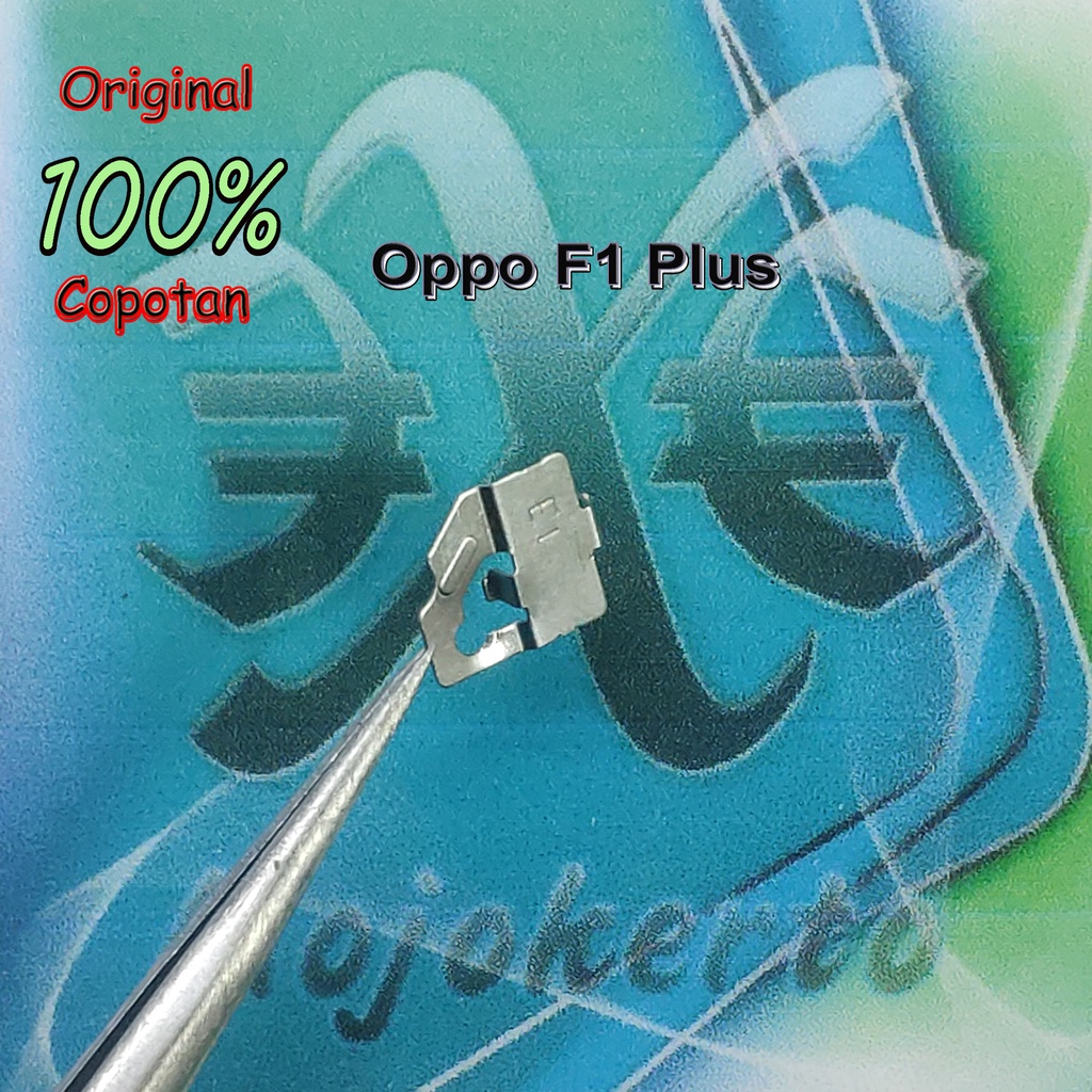Oppo F1 Plus Kaleng / plat besi penjepit vibrate / getar original copotan | eXe Comp